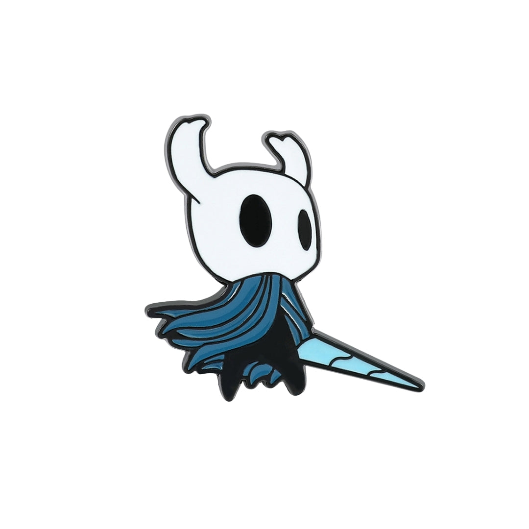 Broche / Pin Caballero Espada Abajo (De Lado) - Hollow Knight