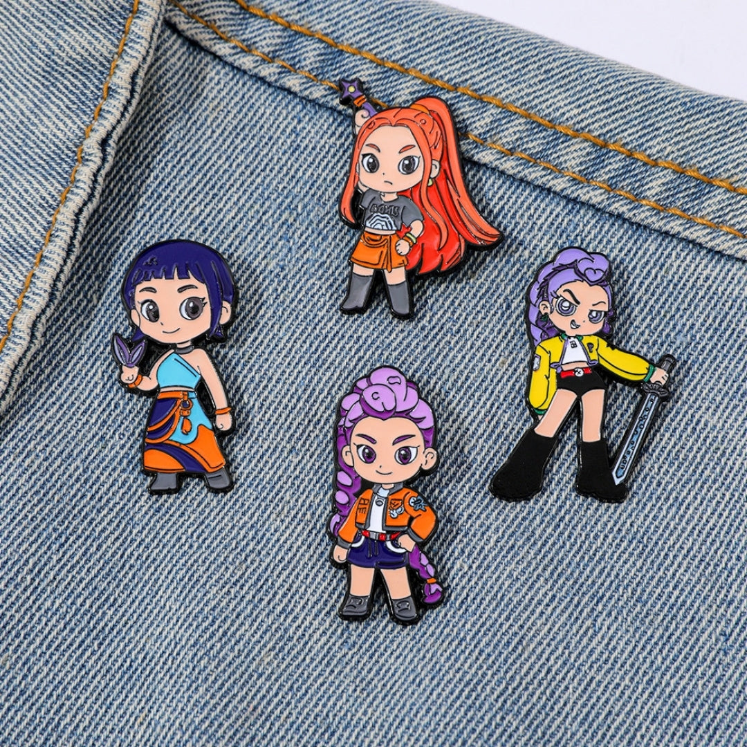 Broche / Pin Rumi - Kpop Demon Hunters