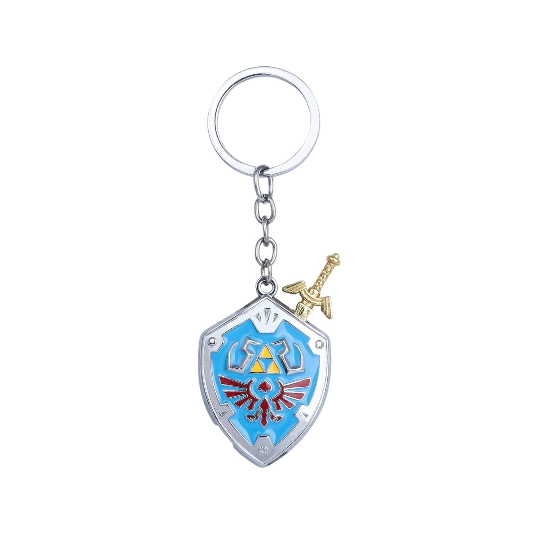 Llavero Escudo Con Espada Zelda - The Legend Of Zelda