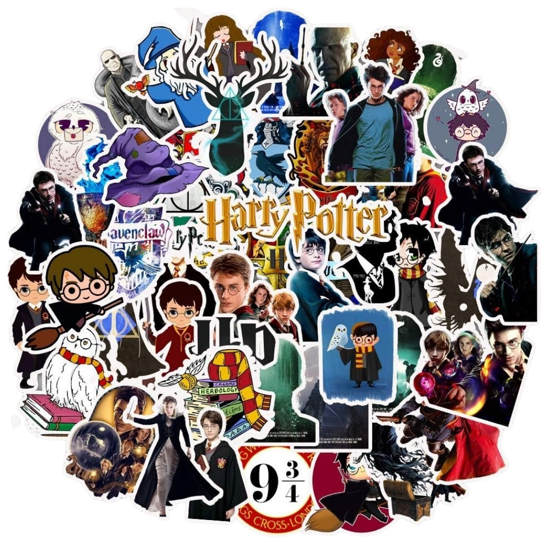Sticker Variado Harry Potter 50 Unidades - Harry Potter