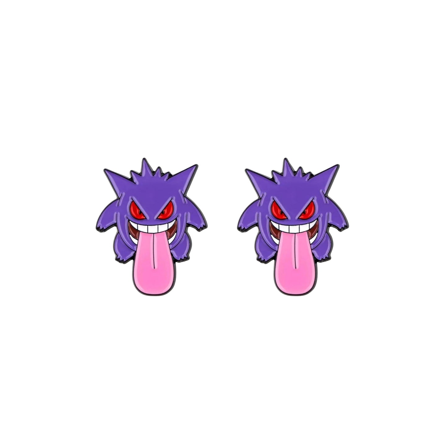 Aretes Gengar Con Lengua - Pokemon