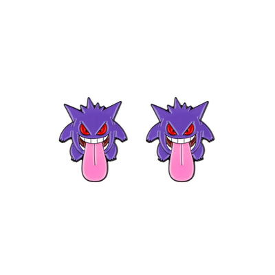Aretes Gengar Con Lengua - Pokemon