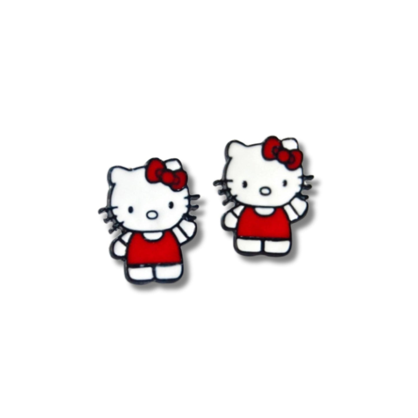 Aretes Hello Kitty Saludando - Sanrio