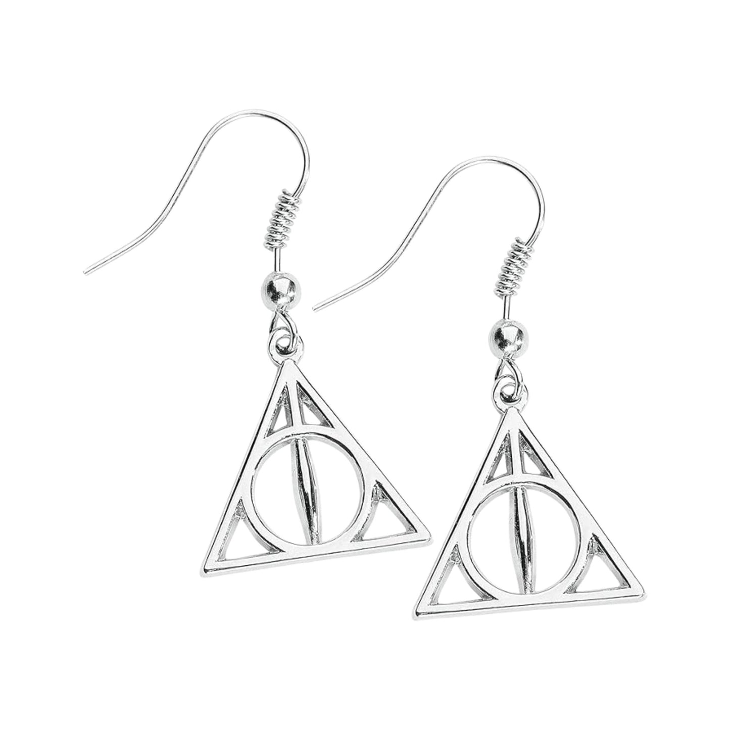 Aretes Reliquias Plata - Harry Potter