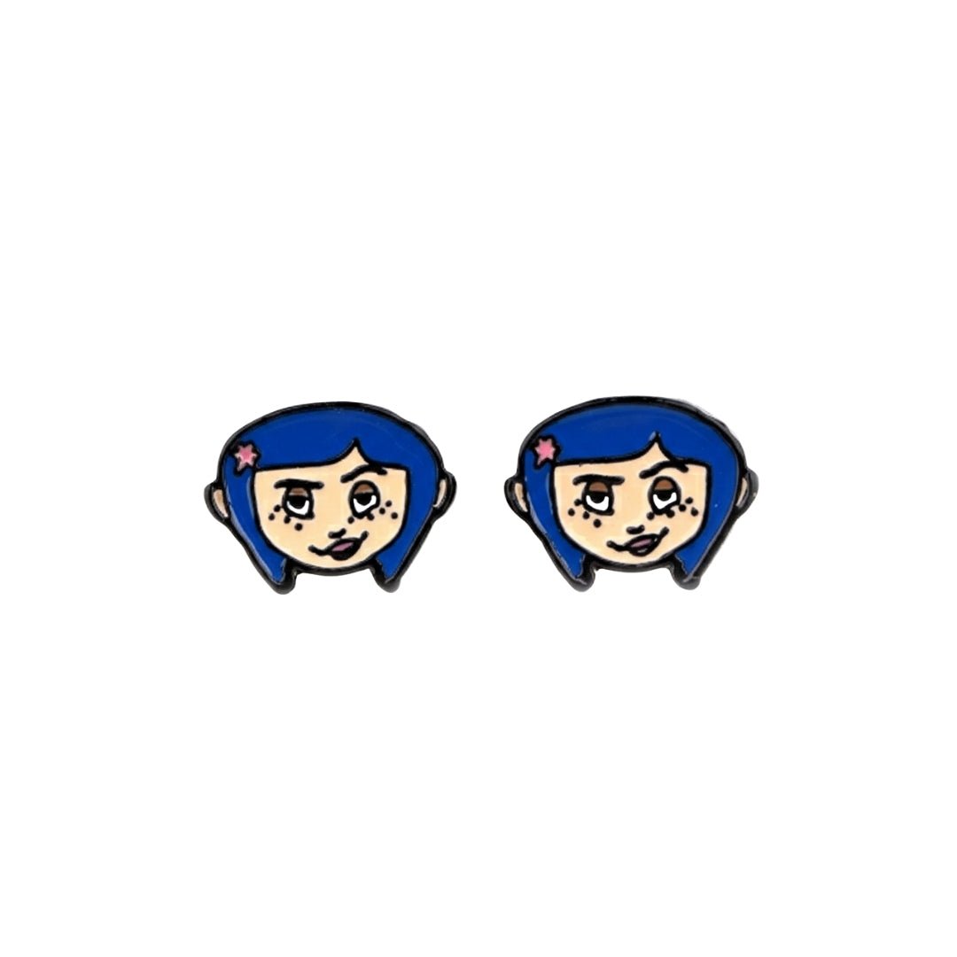 Aretes Rostro Coraline - Coraline