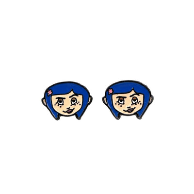 Aretes Rostro Coraline - Coraline