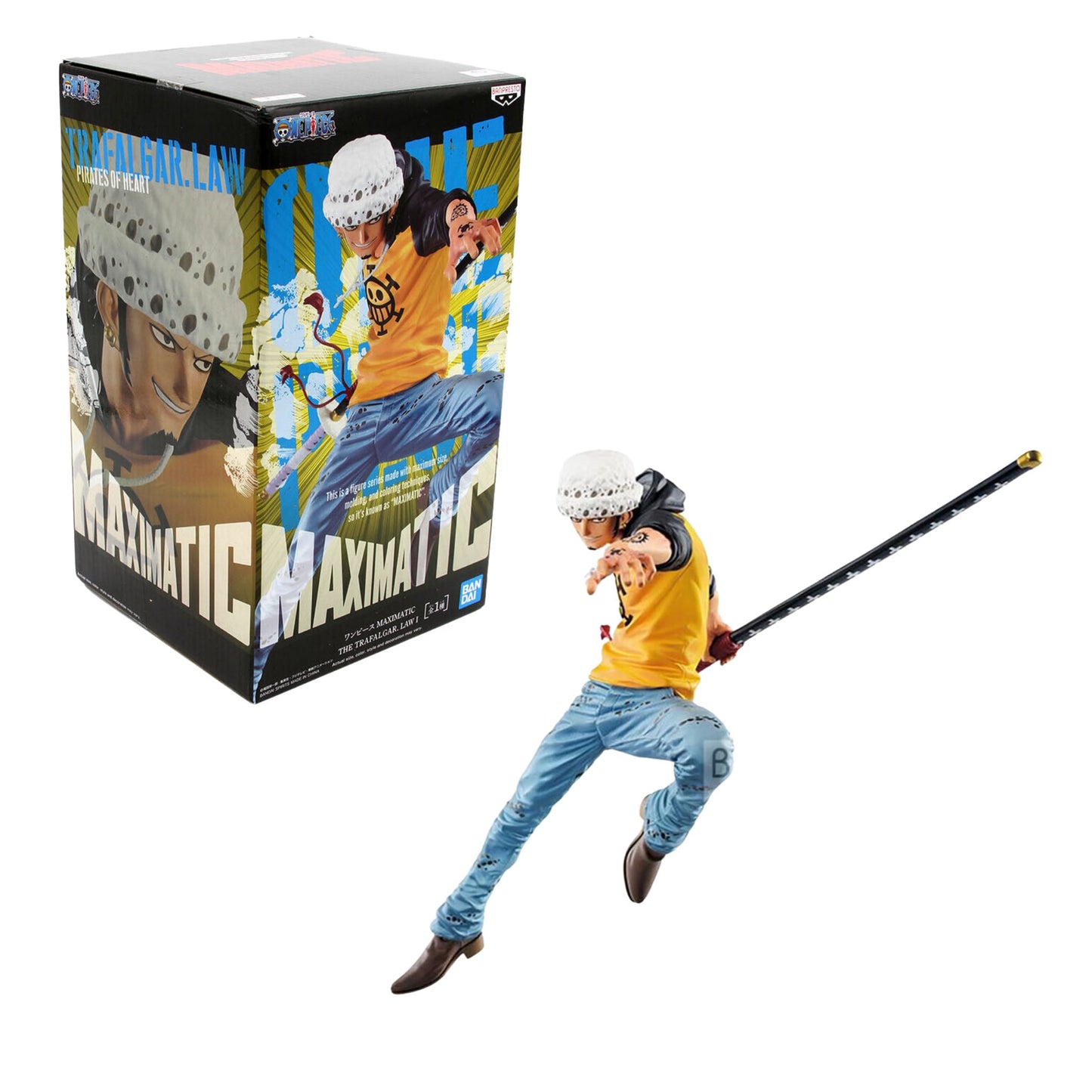 Banpresto Maximatic Trafalgar Law - One Piece / OFICIAL