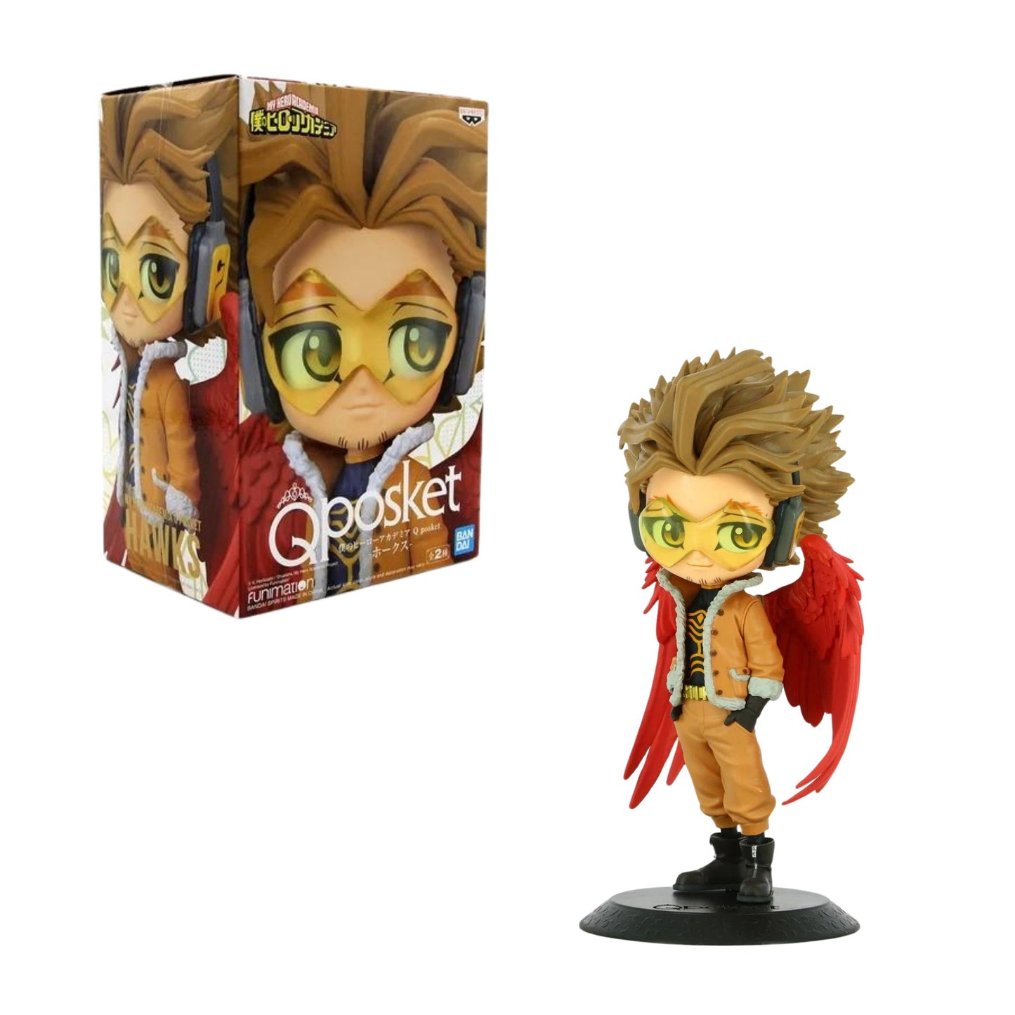 Banpresto Q Posket Version B Hawks - My Hero Academia 4983164185348