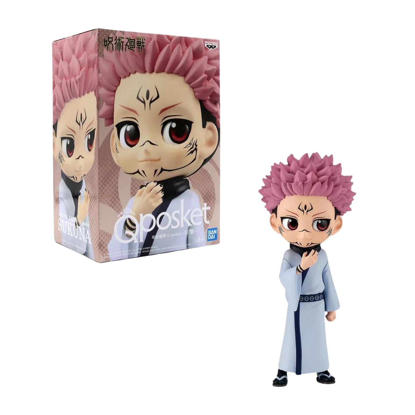 Banpresto Qposket Sukuna Versión B - Jujutsu Kaisen 4983164187281
