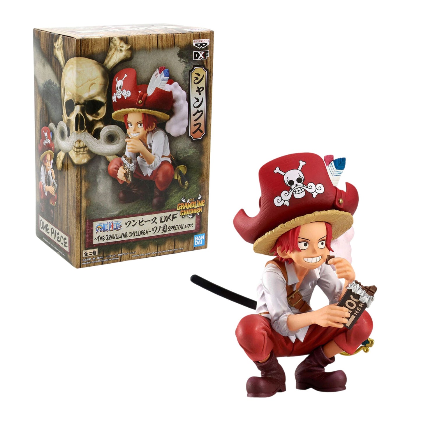 Banpresto Shanks - One Piece 4983164186253 / OFICIAL