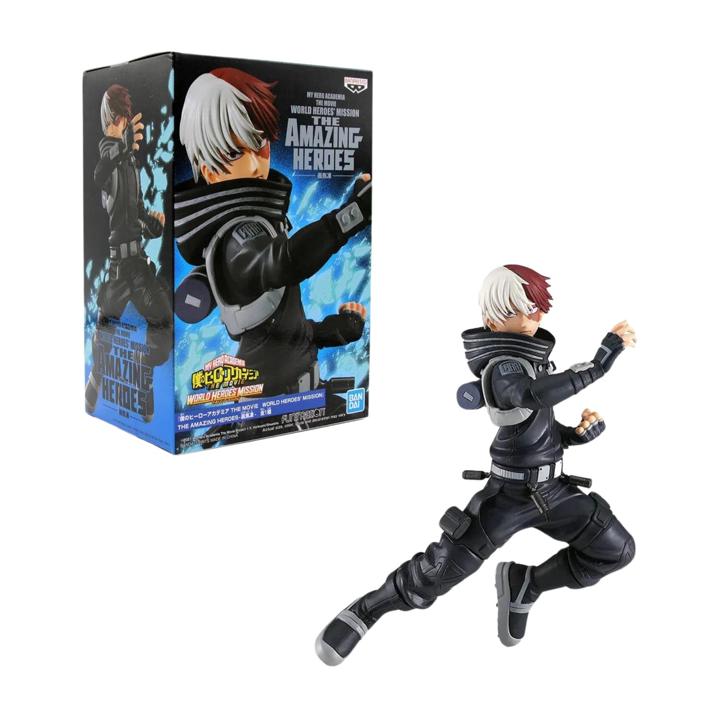 Banpresto Shoto Todoroki World Heroes - My Hero Academia 4983164179620