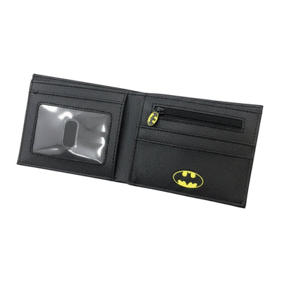 Billetera Batman Plateada Con Negro - Batman