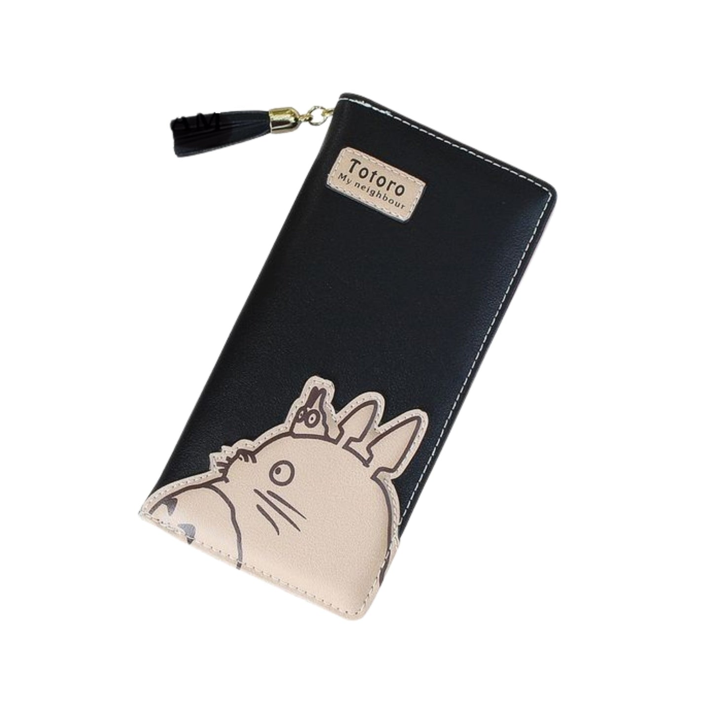 Billetera De Mano Totoro Negra - Mi Vecino Totoro / CON DETALLES