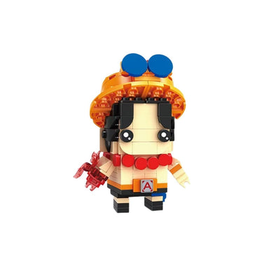 Blocks Puzzle Mini Portgas D. Ace - One Piece / REPLICA