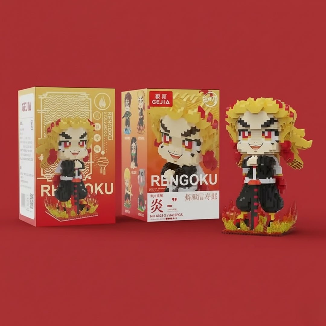Blocks Puzzle Rengoku 2433 Piezas - Demon Slayer / REPLICA