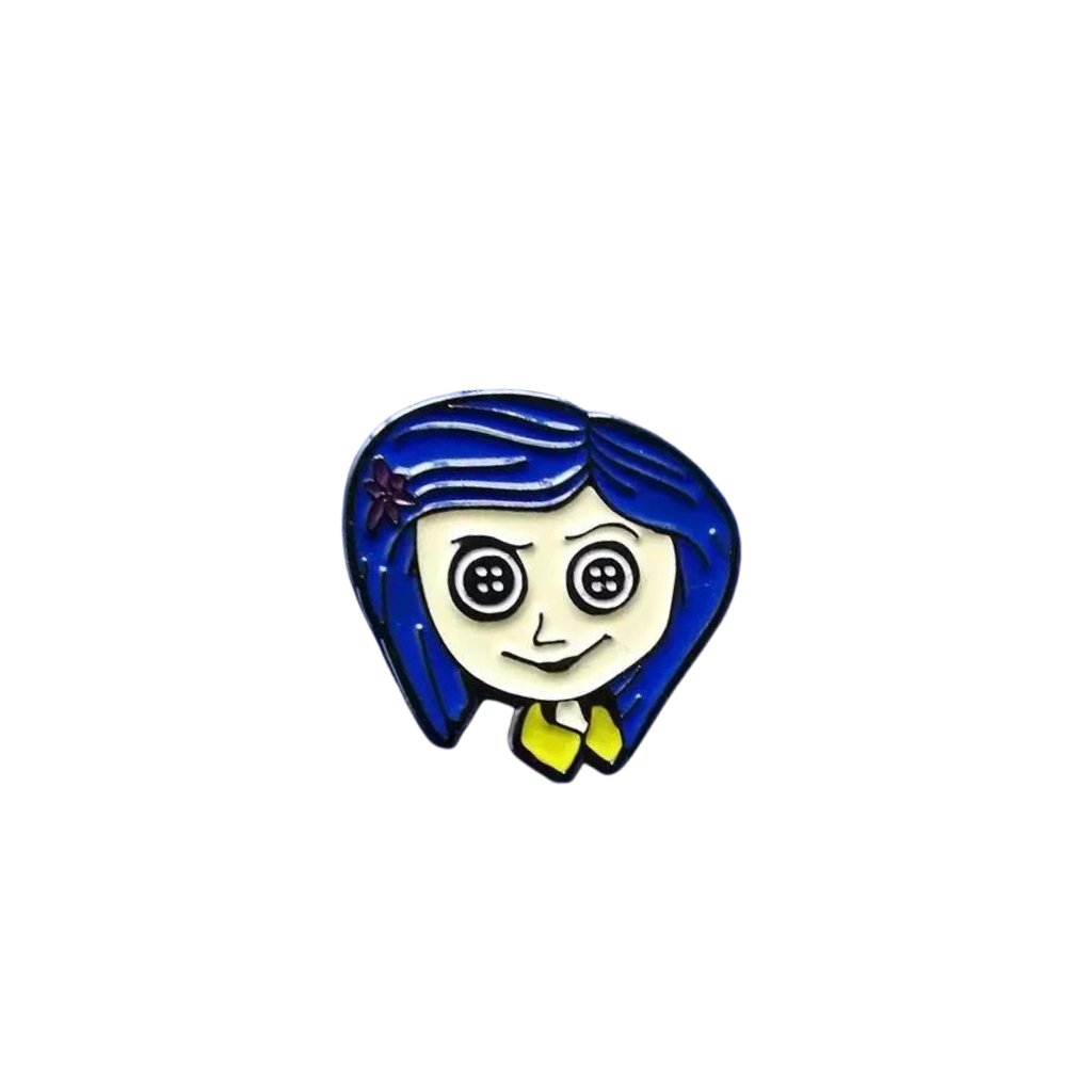 Broche / Pin Cara Coraline - Coraline