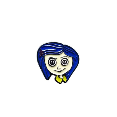 Broche / Pin Cara Coraline - Coraline