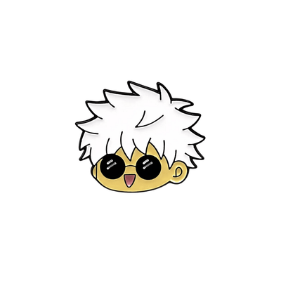 Broche / Pin Gojo Con Lentes - Jujutsu Kaisen