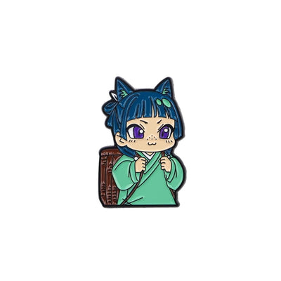Broche / Pin Maomao Gatita Con Cesto - Los Diarios De La Boticaria