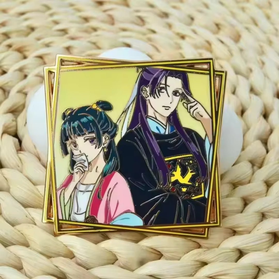 Broche / Pin Maomao Y Jinshi - Los Diarios De La Boticaria