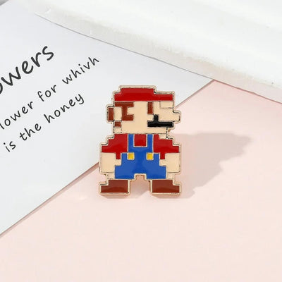 Broche / Pin Mario Pixel - Nintendo