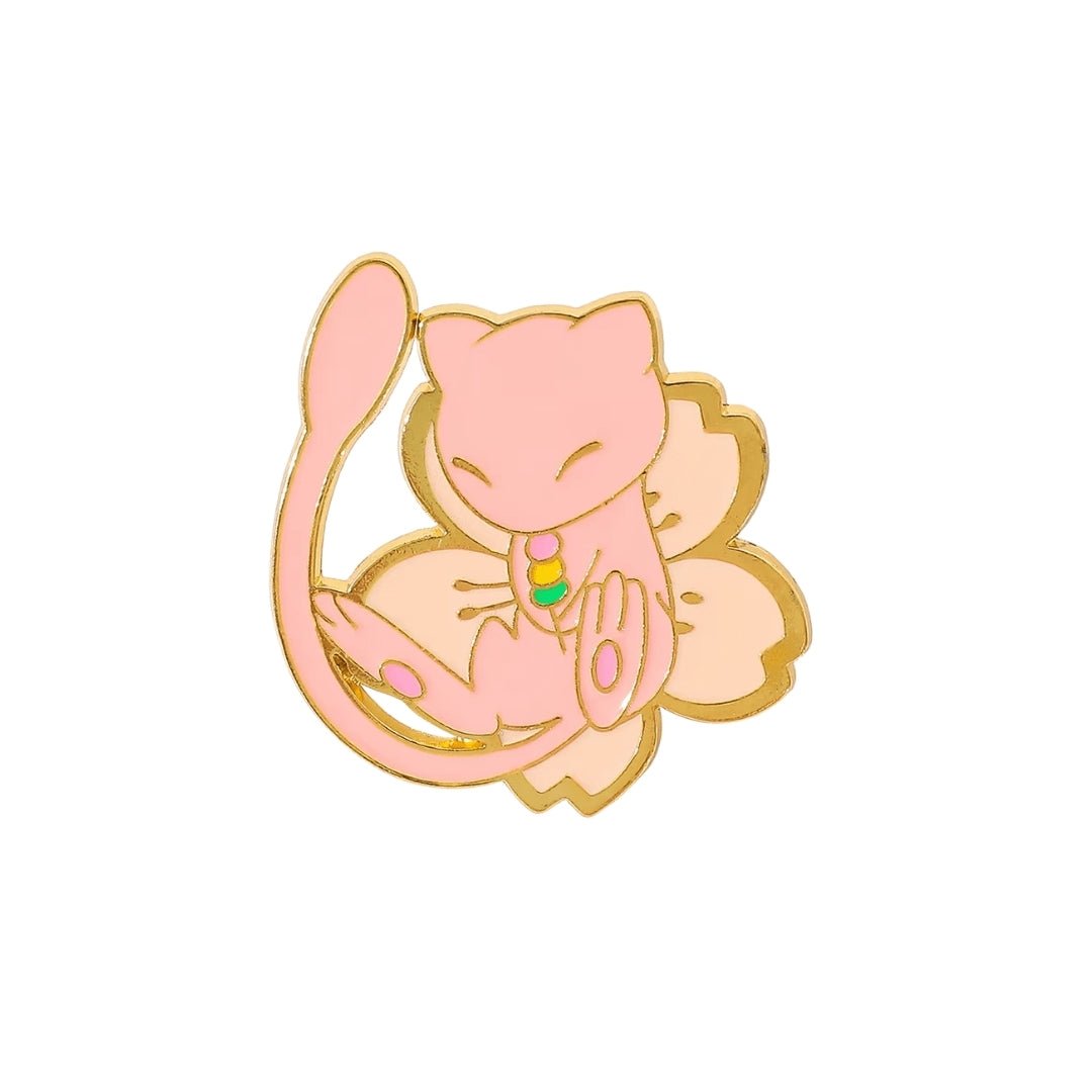 Broche / Pin Mew En Flor - Pokemon