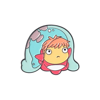 Broche / Pin Ponyo En Burbuja - Studios Ghibli