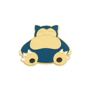 Broche / Pin Snorlax Dormido Dorado - Pokemon
