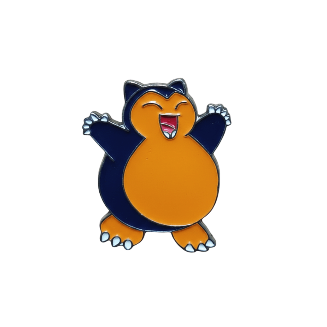 Broche / Pin Snorlax Manos Arriba - Pokemon