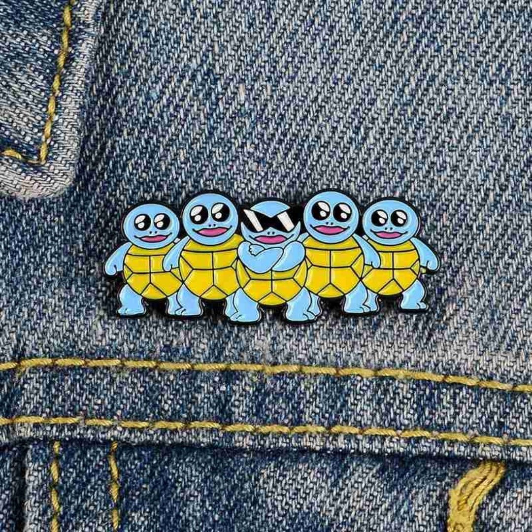 Broche / Pin Squad Squirtle - Pokemon