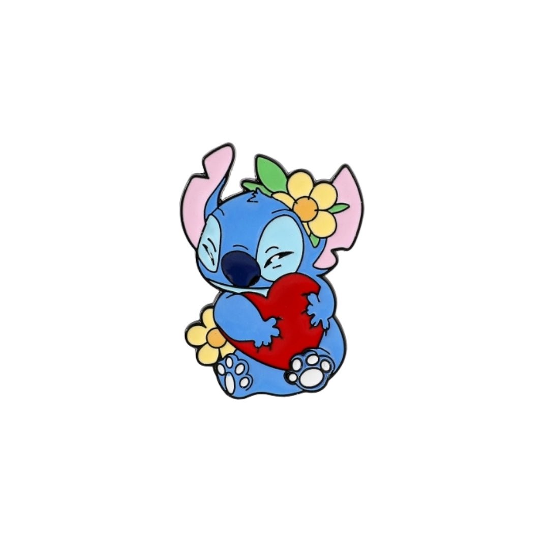 Broche / Pin Stitch Corazon - Lilo Y Stitch