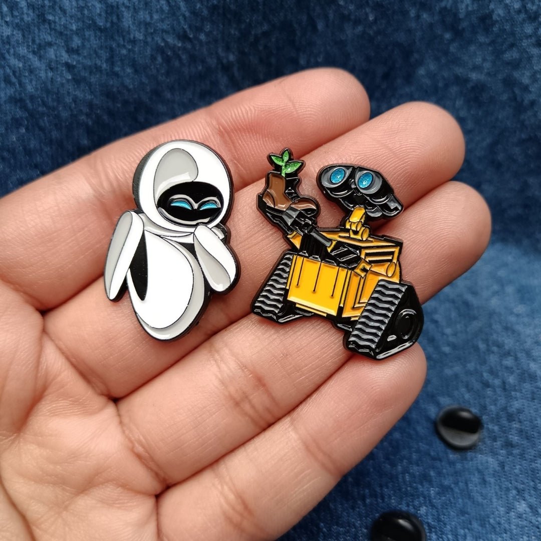 Broche / Pin Wall-E Con Planta - Wall-E