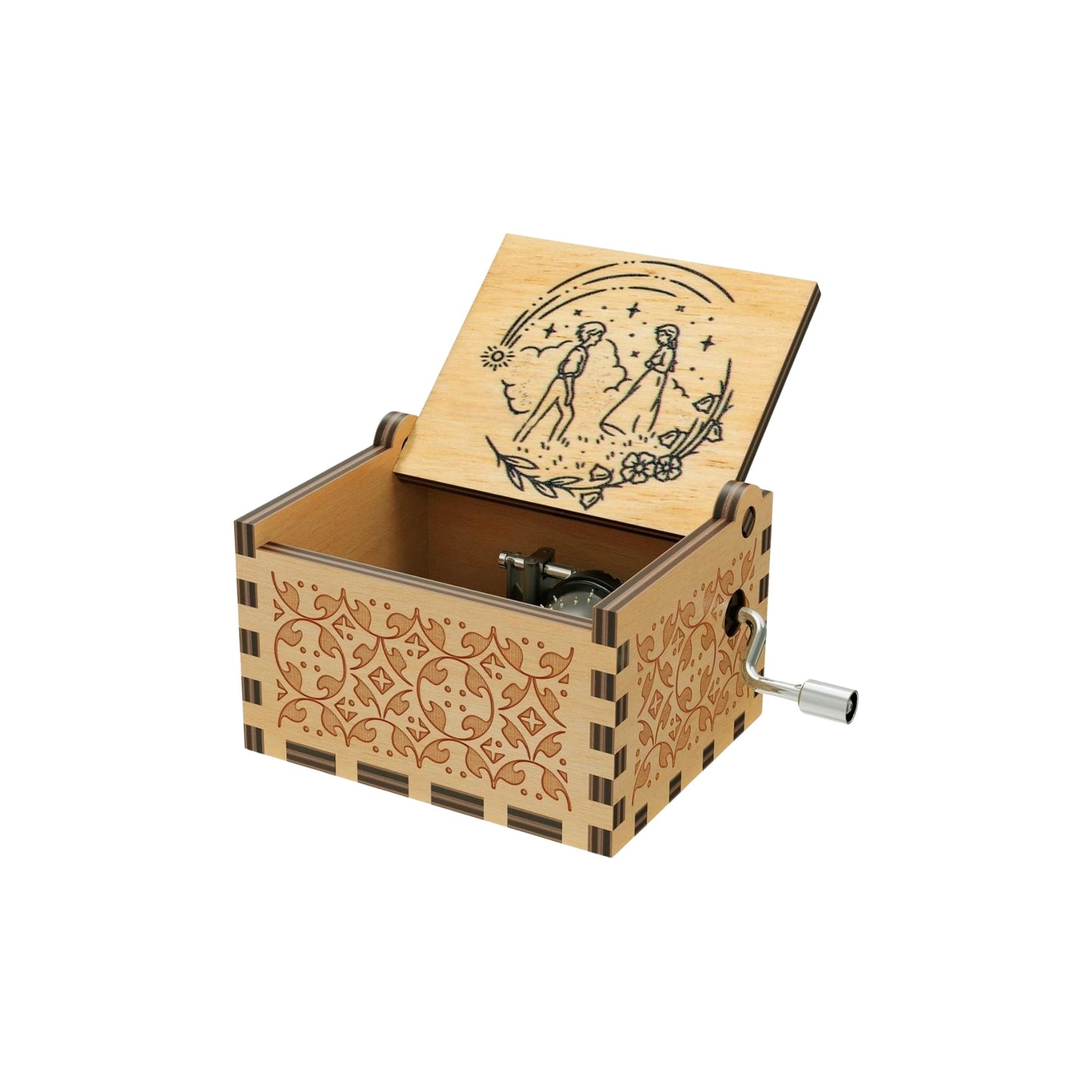 Caja Musical Howls Moving Castle - Studio Ghibli