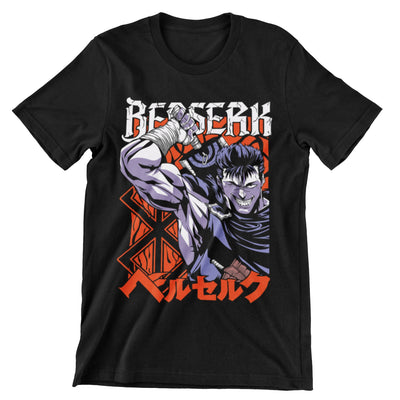 Camiseta Berserk Colores - Berserk (SE ELABORAN BAJO PEDIDO DE 3 A 5 DÍAS)