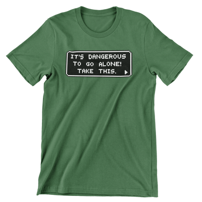 Camiseta Its Dangerous - The Legend of Zelda (SE ELABORAN POR PEDIDO)