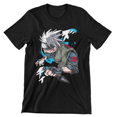 Camiseta Kakashi #2 - Naruto (SE ELABORAN BAJO PEDIDO DE 3 A 5 DÍAS)