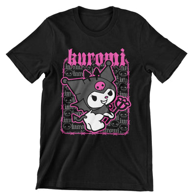 Camiseta Kuromi #3 - Sanrio (SE ELABORAN POR PEDIDO)