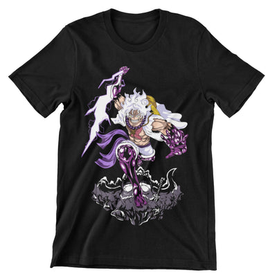 Camiseta Luffy Gear 5 #2 - One Piece (SE ELABORAN BAJO PEDIDO DE 3 A 5 DÍAS)