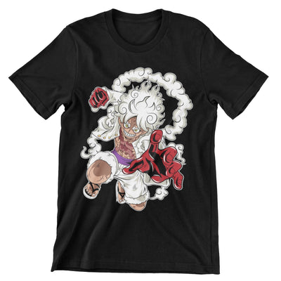 Camiseta Luffy Gear 5 #3 - One Piece (SE ELABORAN BAJO PEDIDO DE 3 A 5 DÍAS)