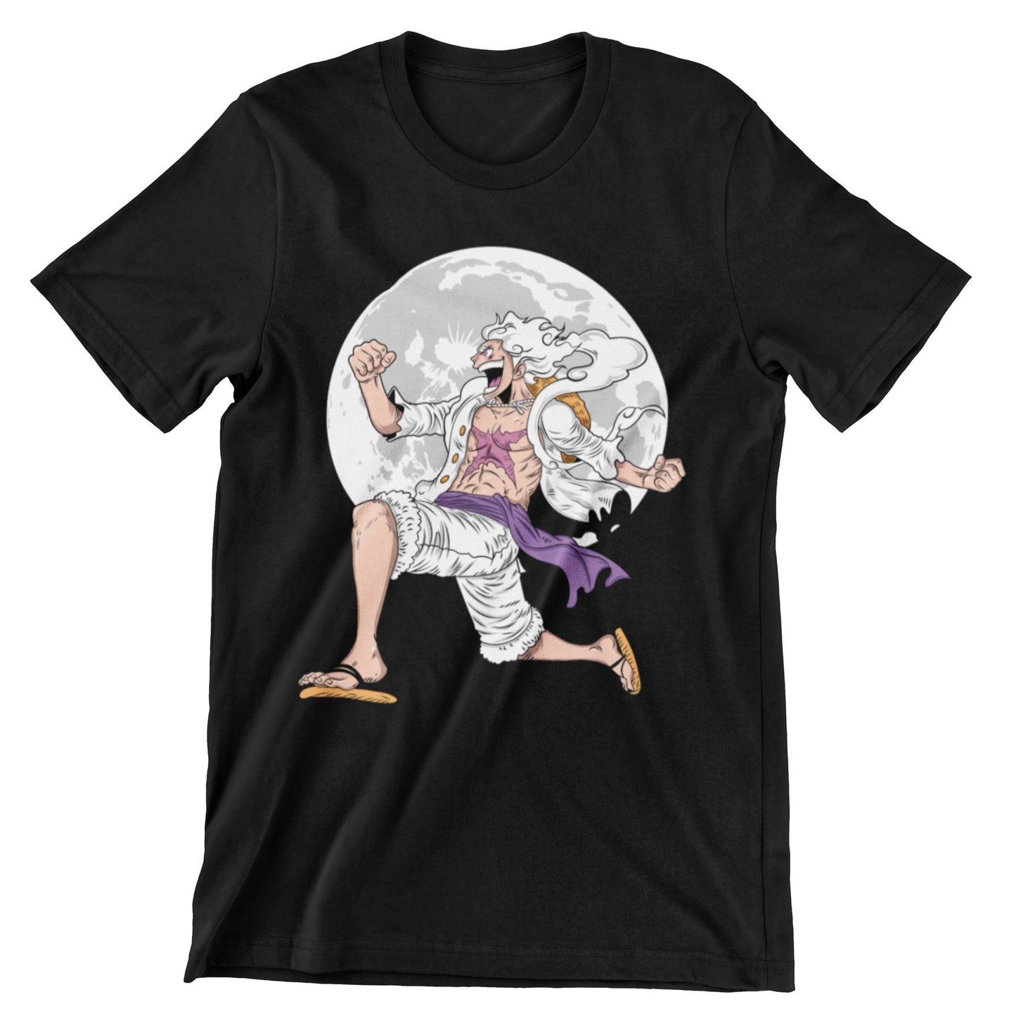 Camiseta Luffy Gear 5 #4 -One Piece (SE ELABORAN POR PEDIDO)