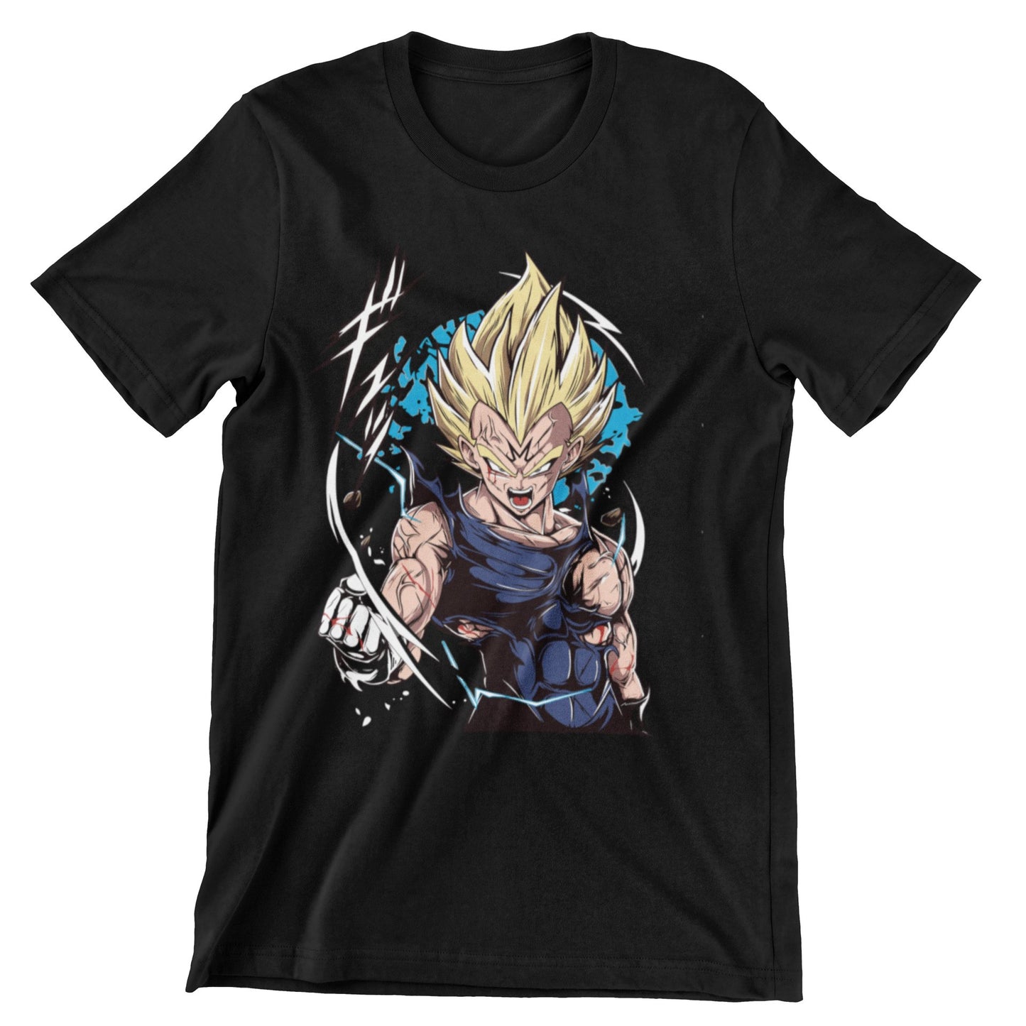 Camiseta Majin Vegeta #1 - Dragon Ball Z (SE ELABORAN POR PEDIDO)