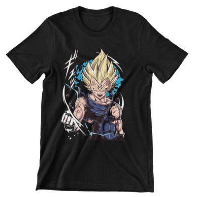Camiseta Majin Vegeta #1 - Dragon Ball Z (SE ELABORAN POR PEDIDO)