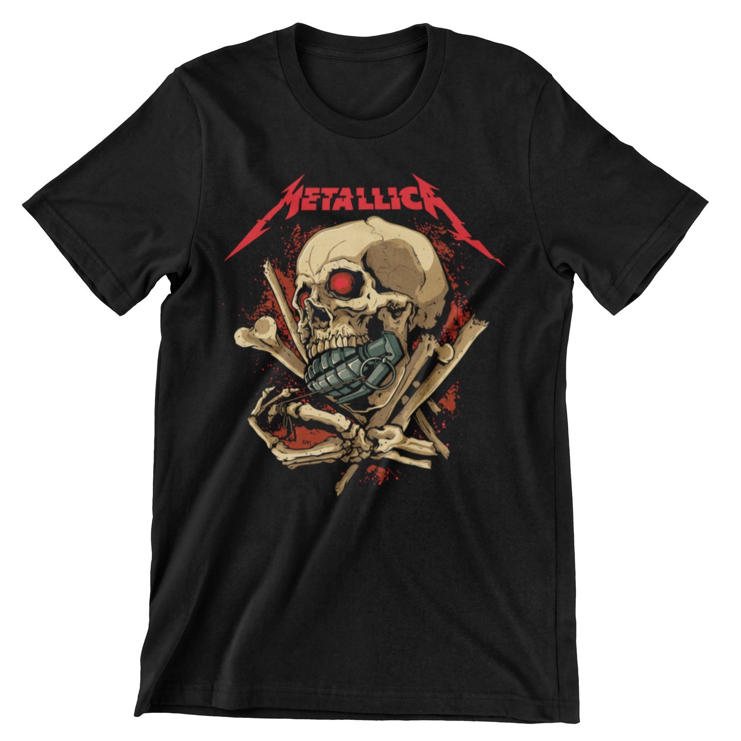 Camiseta Metallica - Metallica (SE ELABORAN POR PEDIDO)