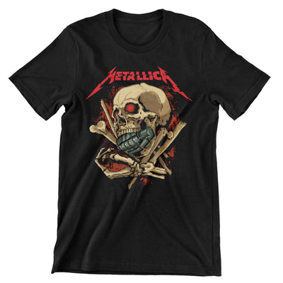 Camiseta Metallica - Metallica (SE ELABORAN POR PEDIDO)