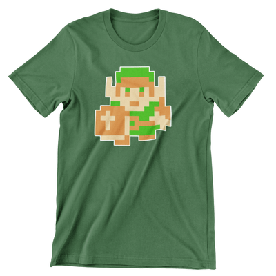 Camiseta Pixel Link - The Legend Of Zelda (SE ELABORAN BAJO PEDIDO)