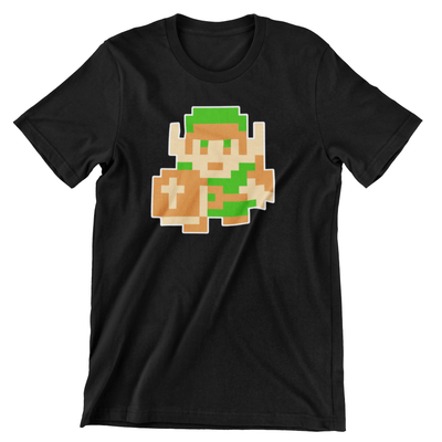 Camiseta Pixel Link - The Legend Of Zelda (SE ELABORAN BAJO PEDIDO)