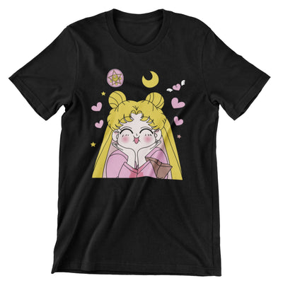 Camiseta Serena con Corazones - Sailor Moon (SE ELABORAN POR PEDIDO)
