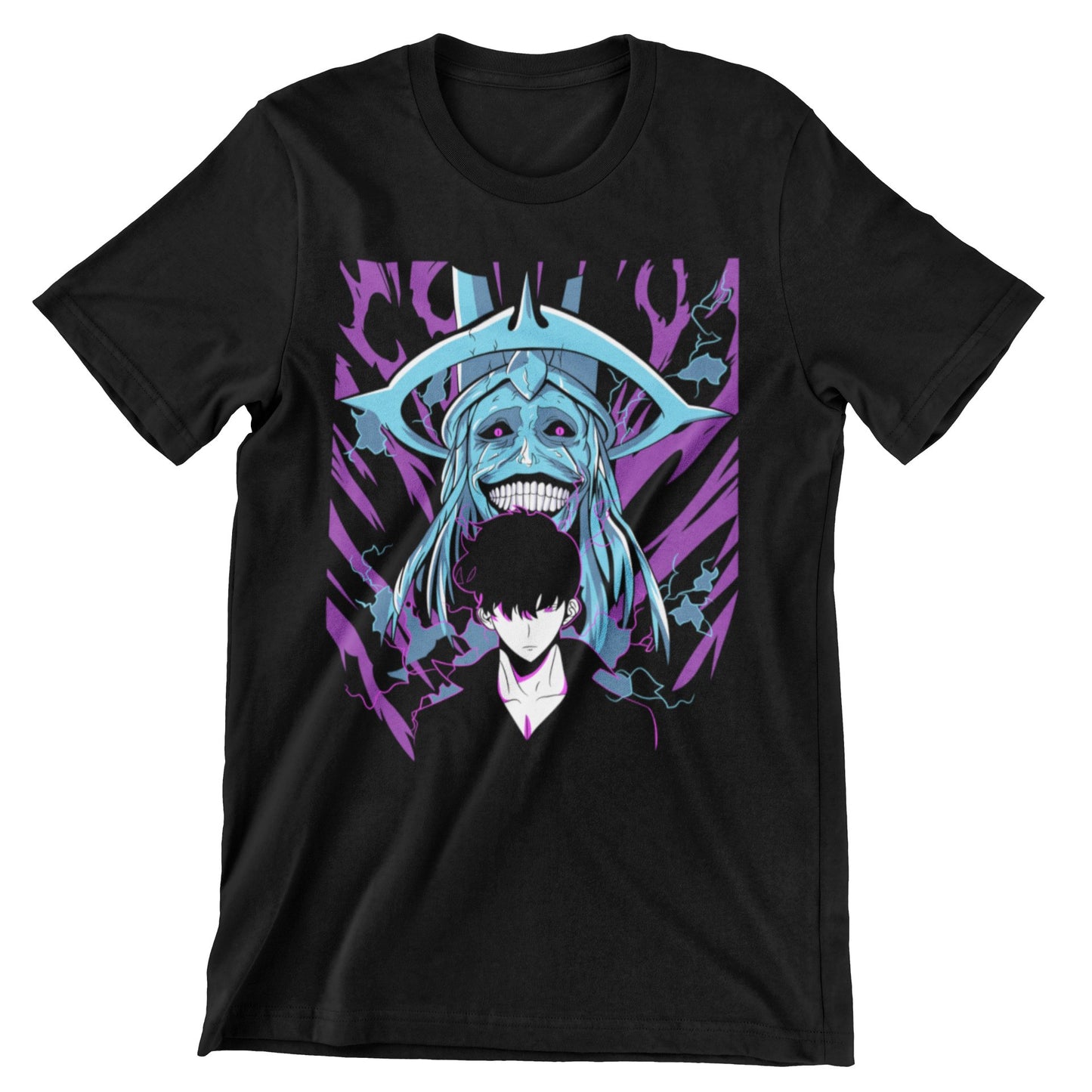 Camiseta Solo Leveling #1 - Solo Leveling (SE ELABORAN POR PEDIDO)