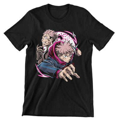 Camiseta Sukuna X Itadori - Jujutsu Kaisen (SE ELABORAN BAJO PEDIDO DE 3 A 5 DÍAS)