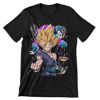 Camiseta Super Saiyan 2 Gohan - Dragon Ball Z (SE ELABORAN BAJO PEDIDO DE 3 A 5 DÍAS)